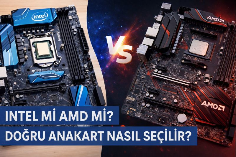 Intel mi AMD mi? Doğru Anakart Nasıl Seçilir?