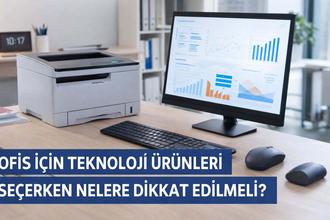 Ofis İçin Teknoloji Ürünleri Seçerken Nelere Dikkat Edilmeli?
