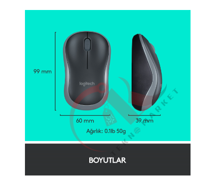 LOGITECH MK270 KABLOSUZ USB ALICILI TÜRKÇE Q KLAVYE & MOUSE SETİ-SİYAH 920-004525