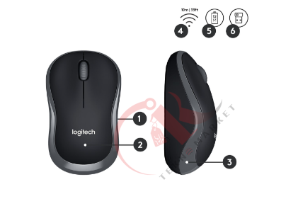 LOGITECH MK330 KABLOSUZ TÜRKÇE KLAVYE & MOUSE SETİ-SİYAH 920-003988