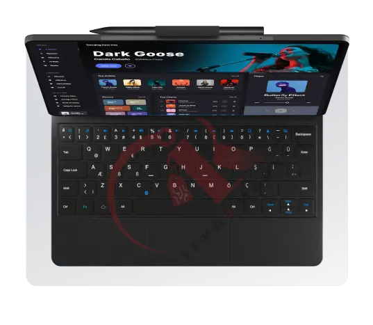 CASPER PAD H10 Pro 12.6'' OLED Tablet 8GB RAM 256GB+Casper H10 Pro Klavyeli Tablet Kılıfı + Prestige Kalem
