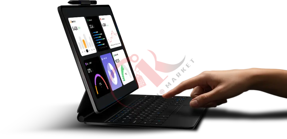 CASPER PAD H10 Pro 12.6'' OLED Tablet 8GB RAM 256GB+Casper H10 Pro Klavyeli Tablet Kılıfı + Prestige Kalem