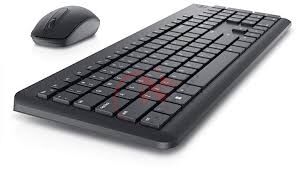 Dell KM3322W Kablosuz Klavye Mouse Set Türkçe Siyah 580-AKGI