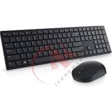 Dell KM3322W Kablosuz Klavye Mouse Set Türkçe Siyah 580-AKGI