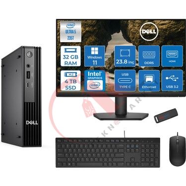 DELL Pro Micro QCM1250 BTO106_QCM1250_UIntel Core Ultra 5 235T 16GB 512GB SSD Ubuntu