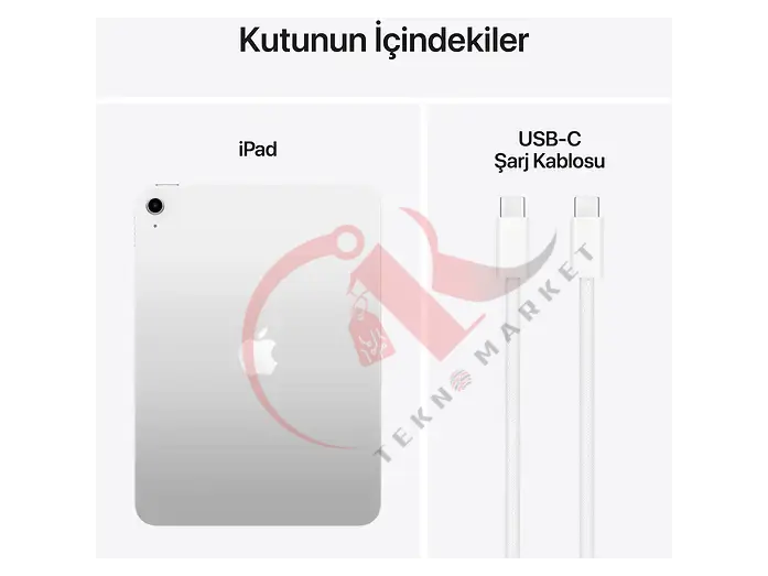 APPLE iPad (A16) Wi-Fi 128 GB Tablet Gümüş MD3Y4TU/A